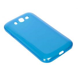 ΘΗΚΗ ΣΙΛΙΚΟΝΗΣ SAMSUNG S4 GALAXY ΜΠΛΕ